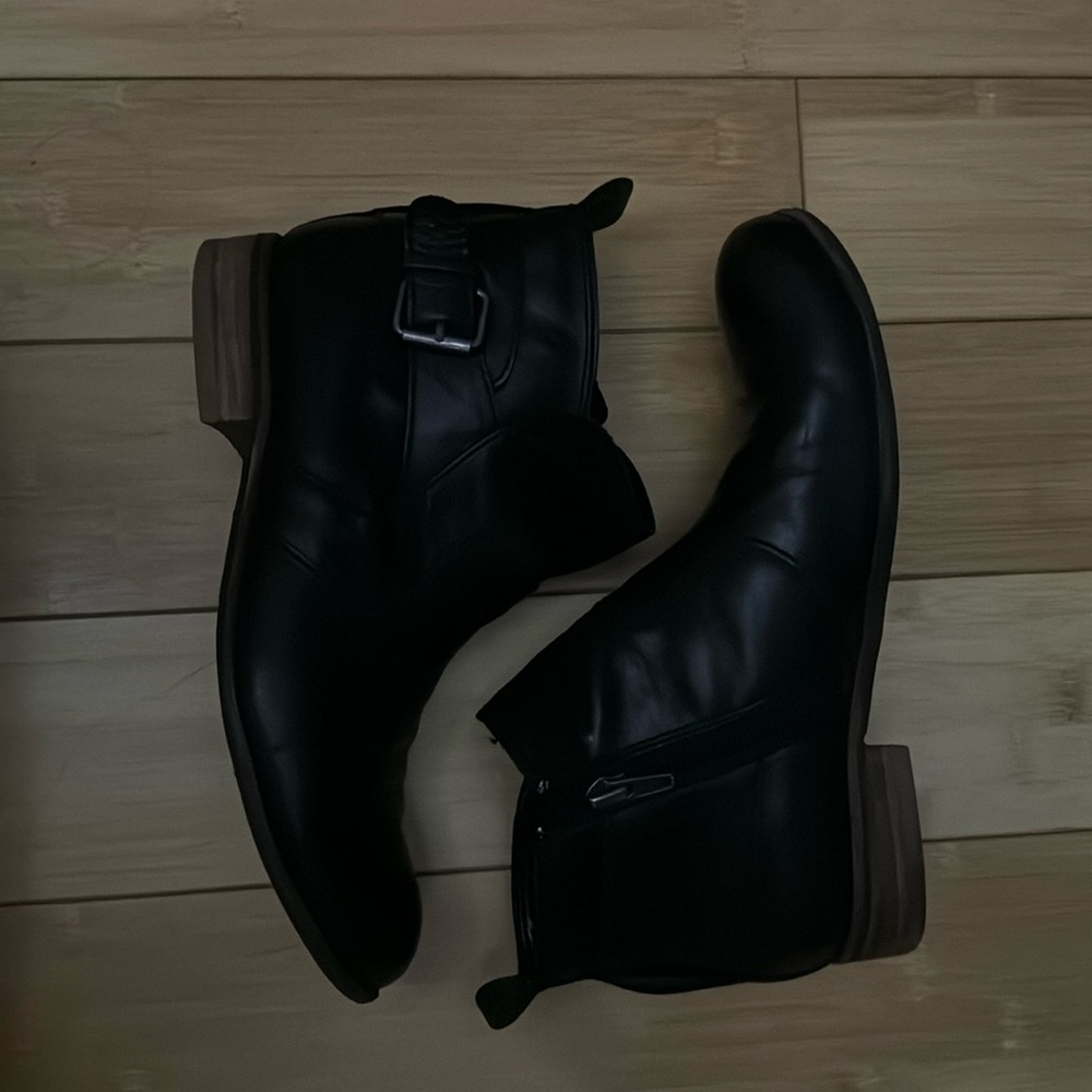 Dolce Vita Short Black Leather Boots